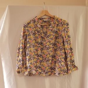 Old Navy Colourful Flower Pattern XS